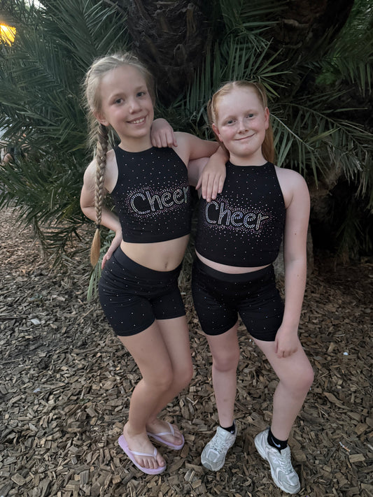 Racer back crop 'Cheer' - Youth and Adult