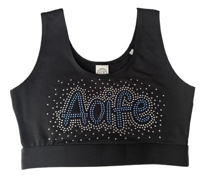 Customised sports bra and shorts set
