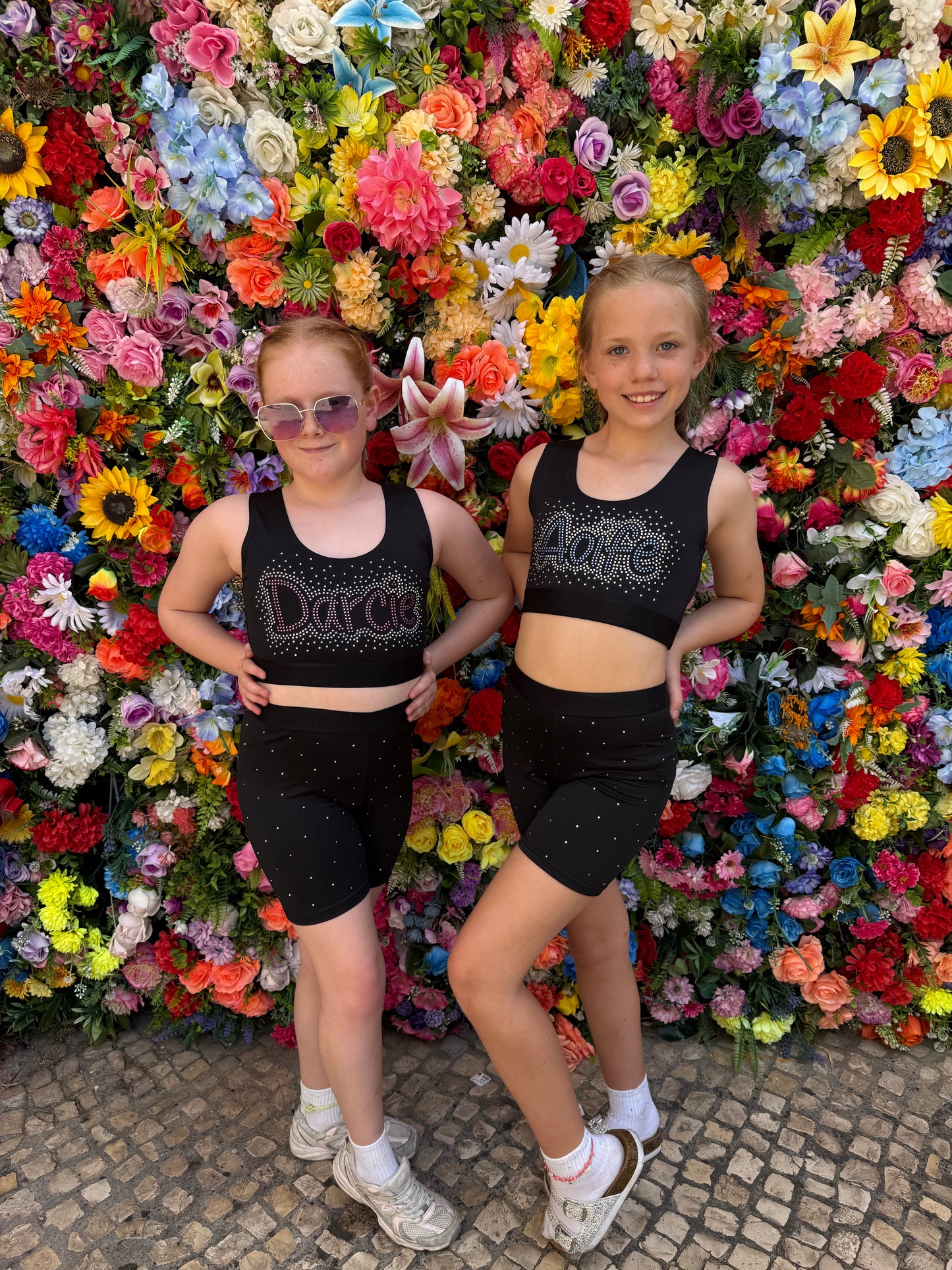 Customised Name Sports Bra - Youth and Adult