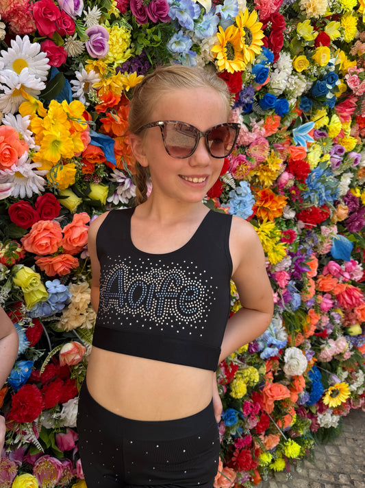 Customised Name Sports Bra - Youth and Adult