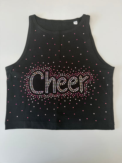 Racer back crop 'Cheer' - Youth and Adult