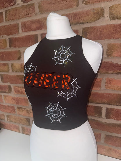Halloween Racer Back Crop - Child and Adult