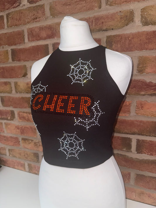 Halloween Racer Back Crop - Child and Adult