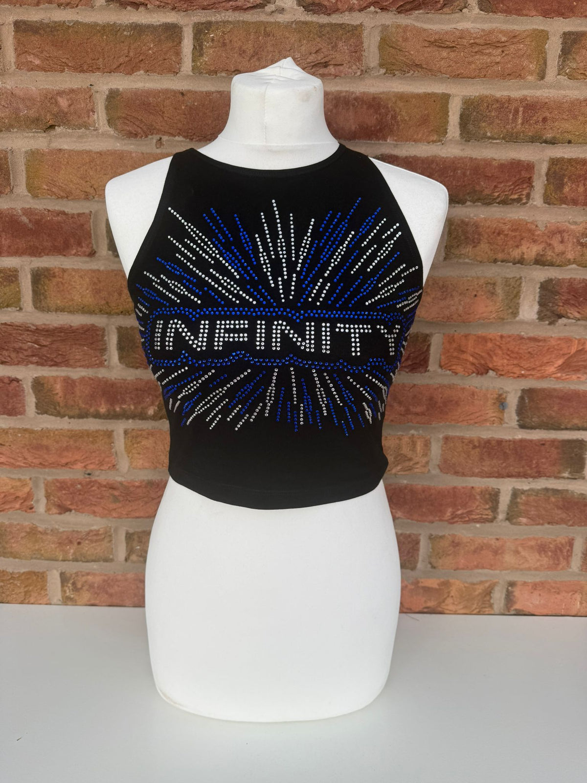 INFINITY Racer Back Crop