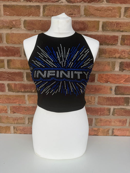 INFINITY Racer Back Crop