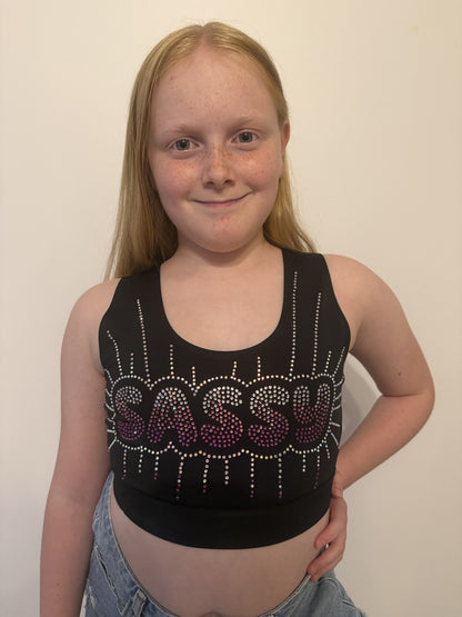 Sassy Sports Bra - Youth and Adult