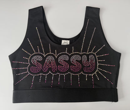 Sassy Sports Bra - Youth and Adult