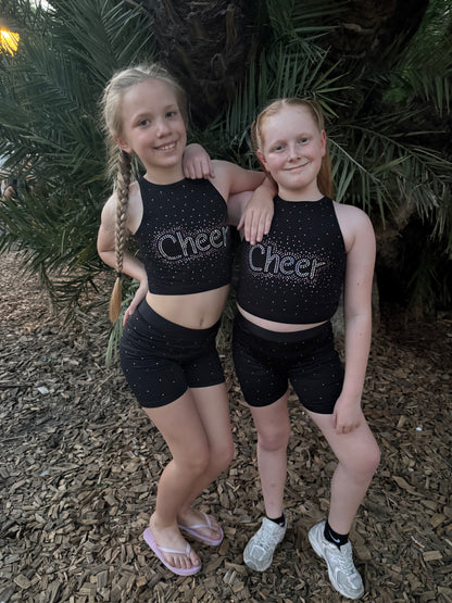 Racer back crop 'Cheer' - Youth and Adult