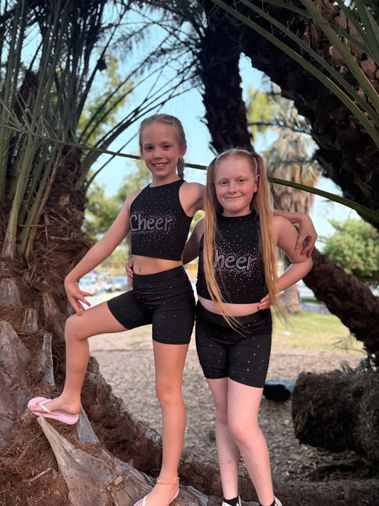 Racer back crop 'Cheer' - Youth and Adult