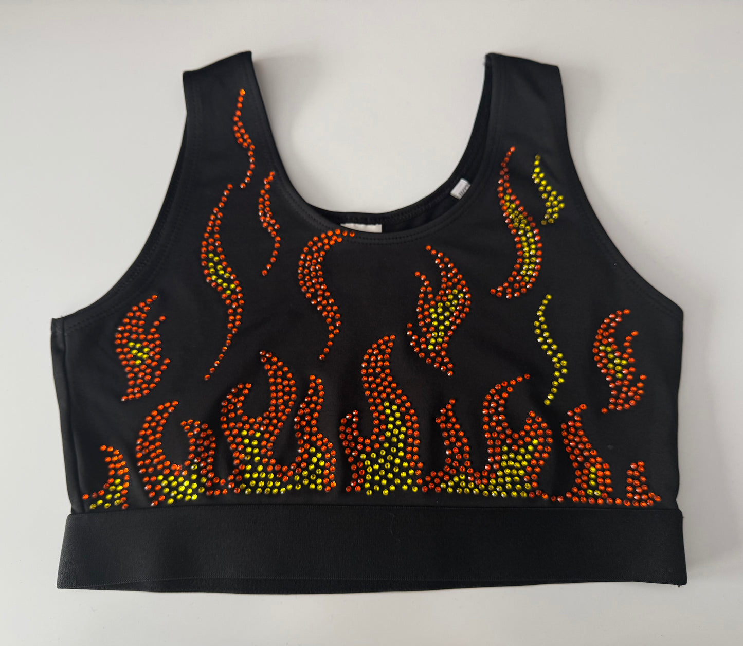 Flame sports bra - Youth and Adult