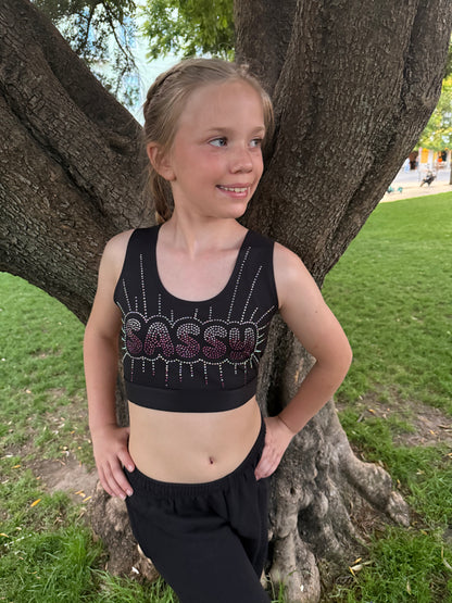 Sassy Sports Bra - Youth and Adult