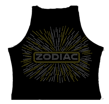 ZODIAC Racer back crop